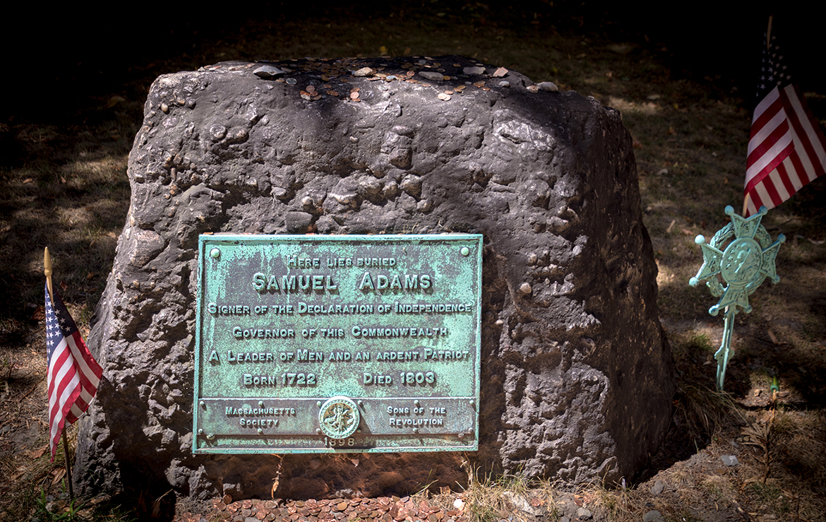 Samuel Adams Tombstone